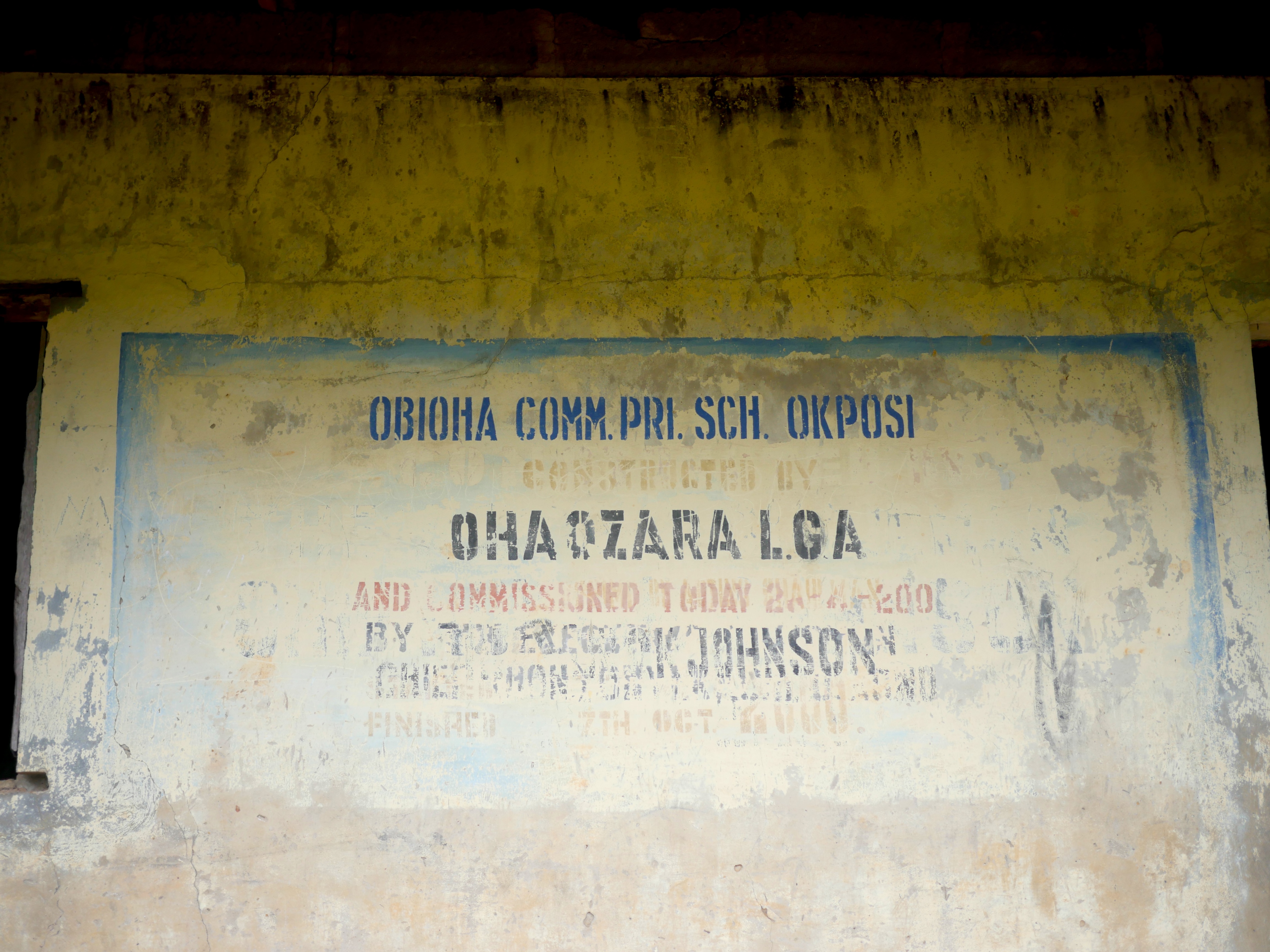 Obioha Community Primary School, Okposi